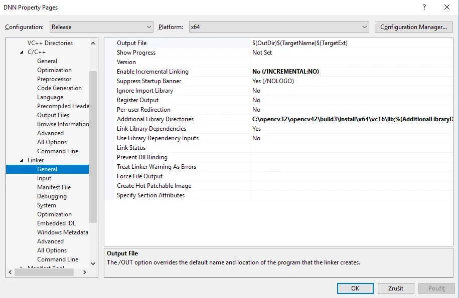 opencv yolo visual studio