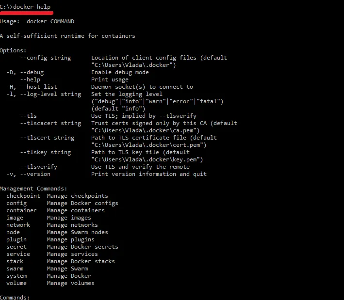 Docker help tutorial