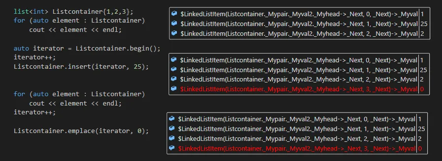 List C++