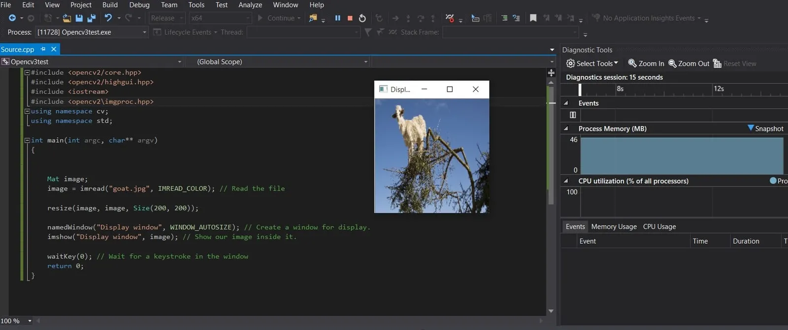 Opencv 3.0.0 Visual Studio 2015