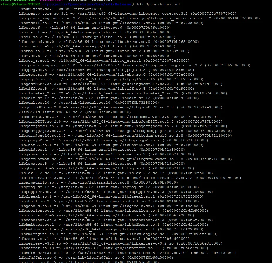 Opencv 4 shared library