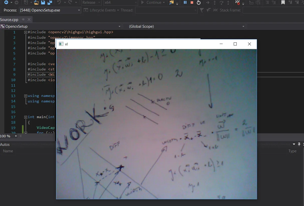 Opencv Visual studio 2017